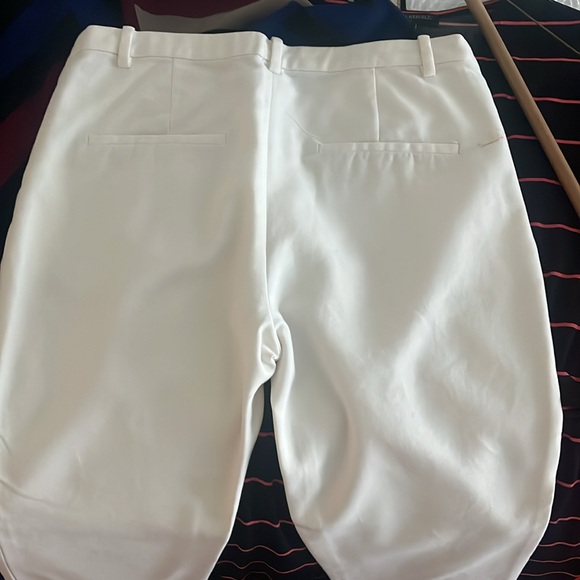 Zara white ankle pants - Picture 6 of 7